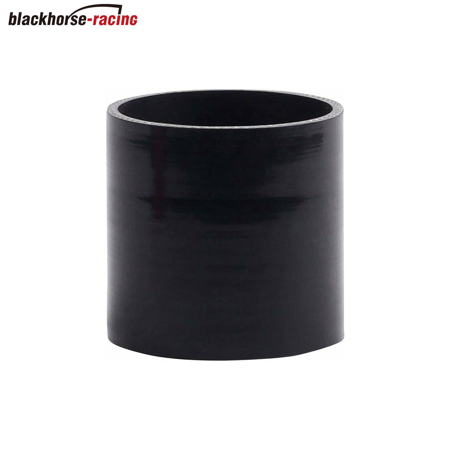 2.5" Straight Silicone Hose Pipe 63mm Intercooler Coupler Turbo Black 2 1/2"
