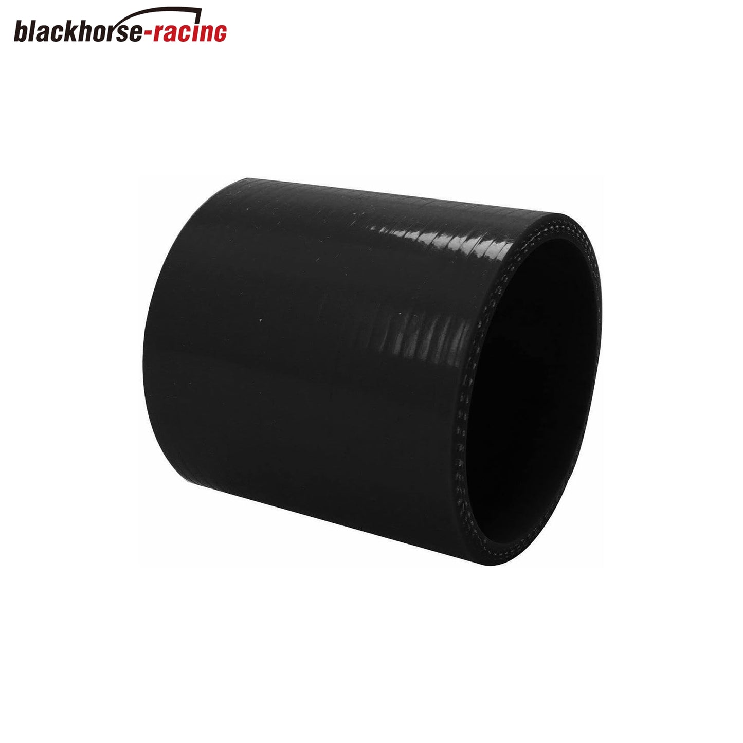 2.5" Straight Silicone Hose Pipe 63mm Intercooler Coupler Turbo Black 2 1/2"