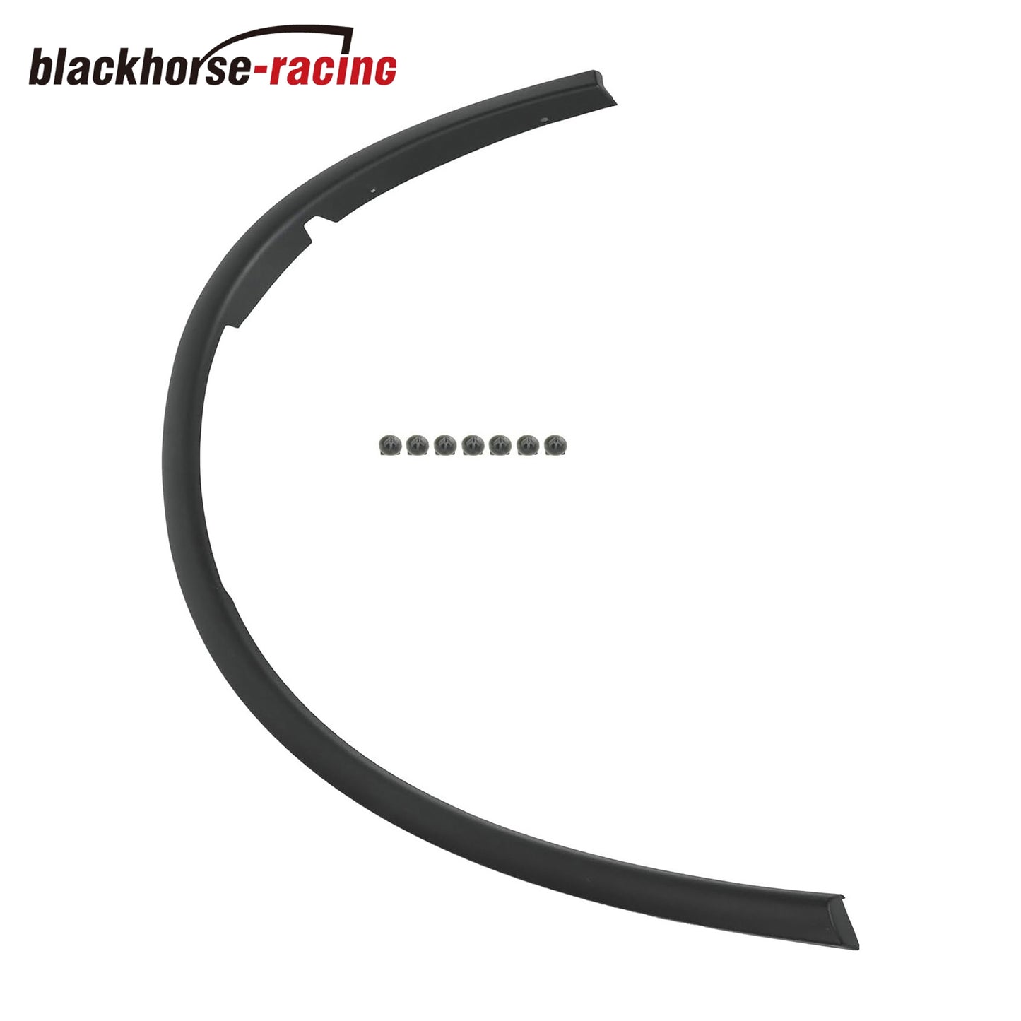 Black Plastic Front Right Passenger Side Wheel Arch Trim Molding, Replacement for 2011-2019 Durango, Replaces# CH1291112 57010620AD 57010620AE RH