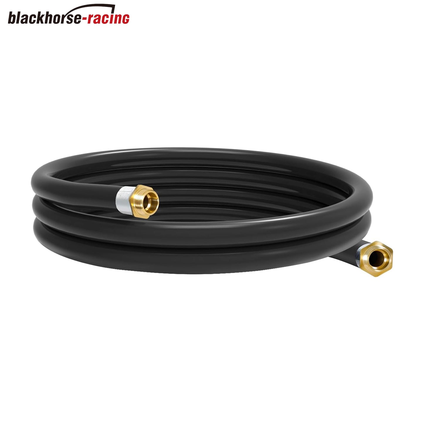 10FT 3/4" Fuel Transfer Hose,Farm Fuel Hose for Dispensing Gasoline Diesel Kerosene Biodiesel Black