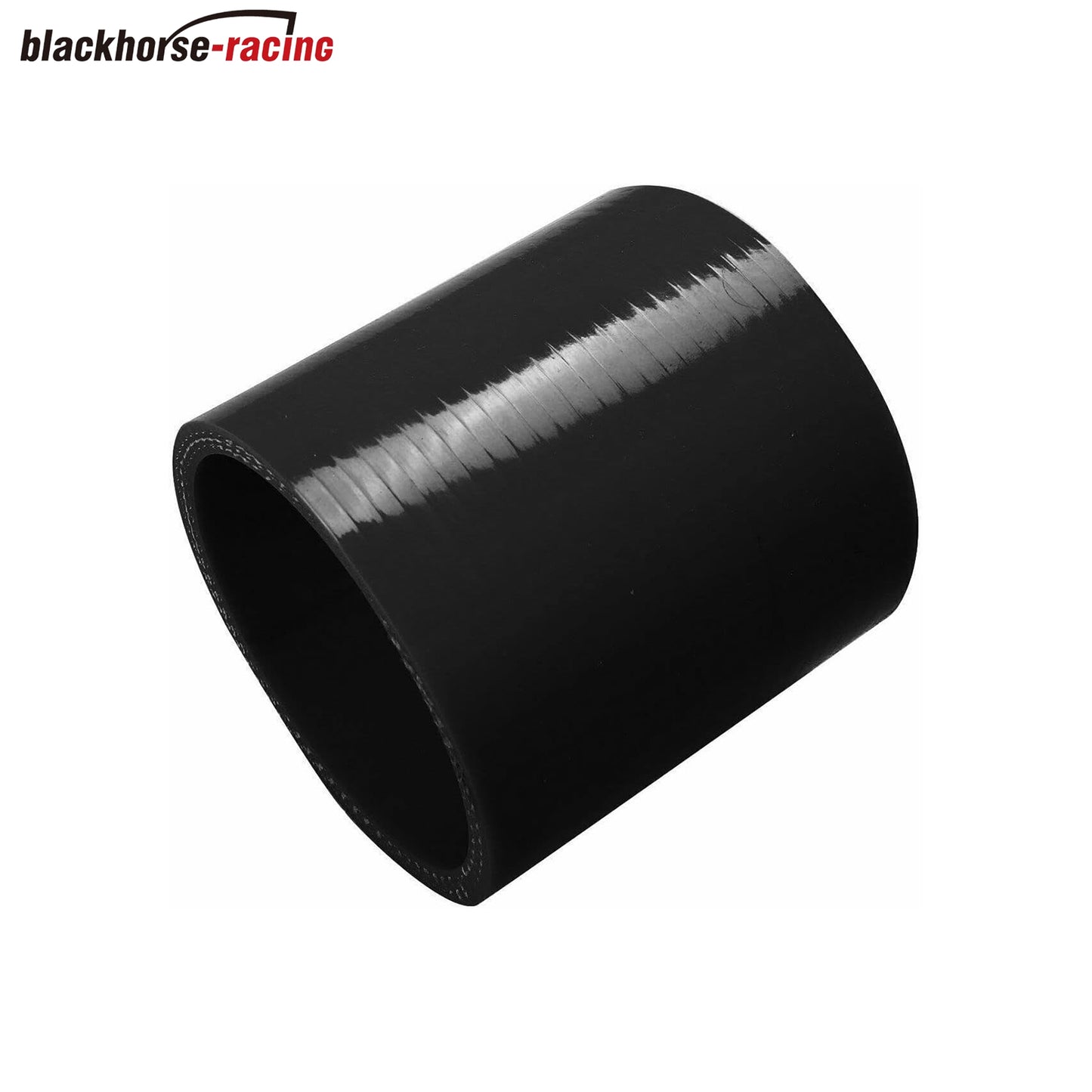 2.5" Straight Silicone Hose Pipe 63mm Intercooler Coupler Turbo Black 2 1/2"