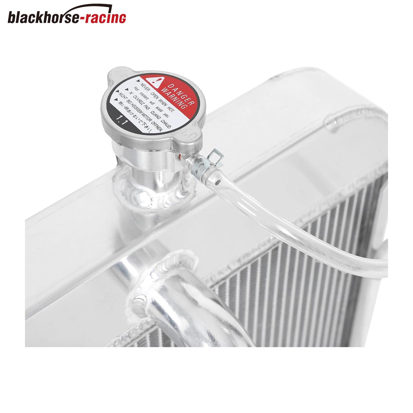 Aluminum Tractor Radiator Compatible with F-ord Y-ANMAR K-ubota L-incoln Welder (3 Row, F-ord Tractor 2N 8N 9N 8N8005 AR2018)