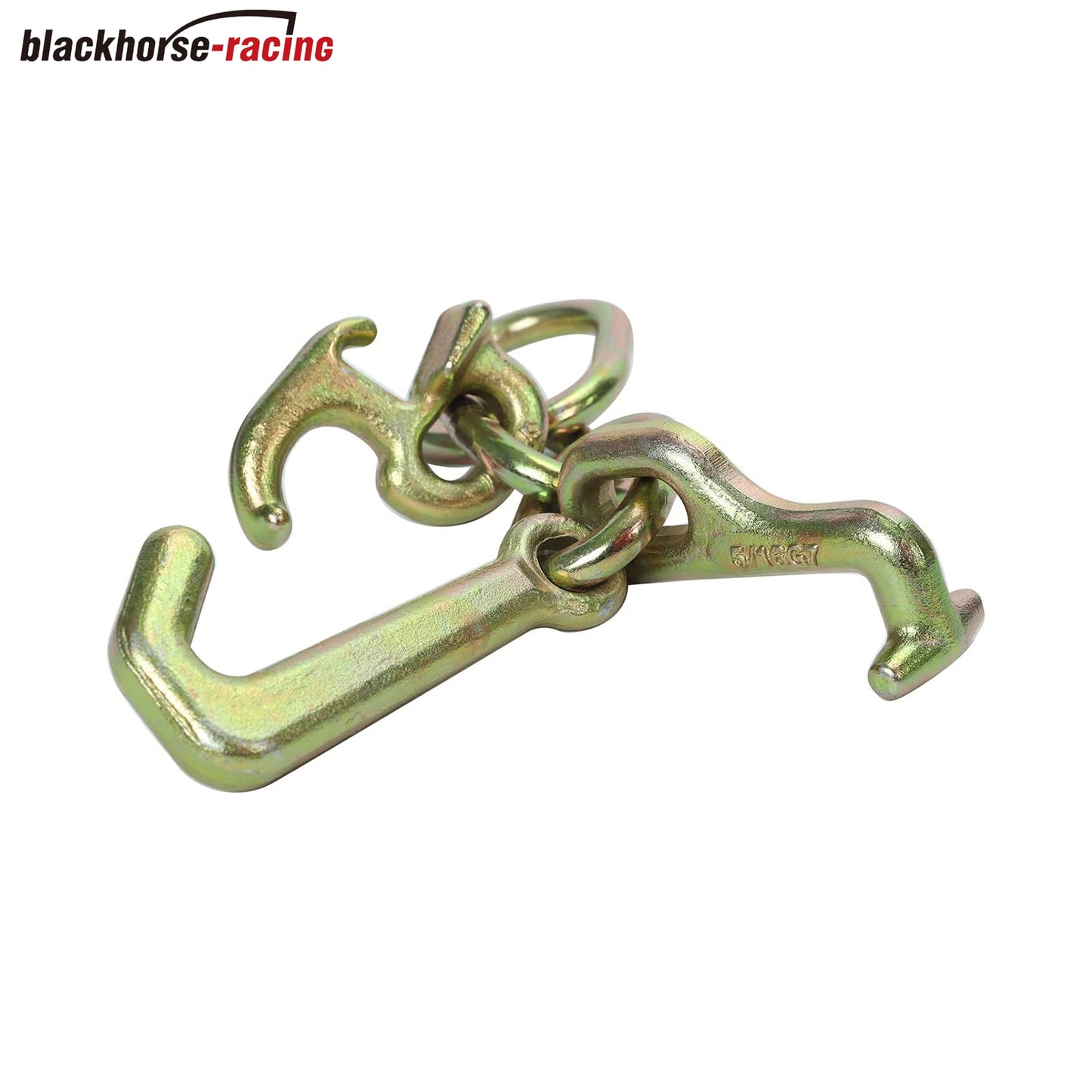 Cluster Hook Tow Truck Car Hauler Trailer Auto Body Frame Hook WLL 4,800lb,for Car Hauler, Wrecker, and Towing Trucks(2 Pack)