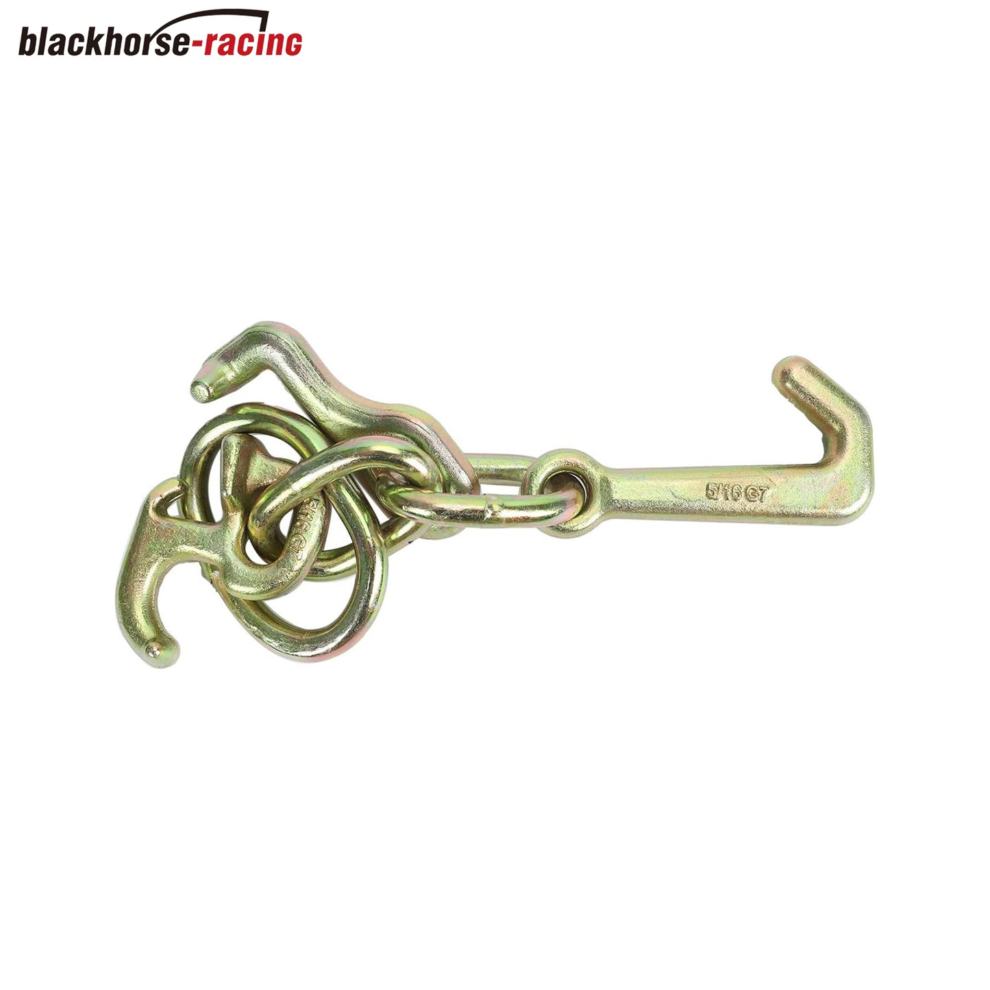 Cluster Hook Tow Truck Car Hauler Trailer Auto Body Frame Hook WLL 4,800lb,for Car Hauler, Wrecker, and Towing Trucks(2 Pack)