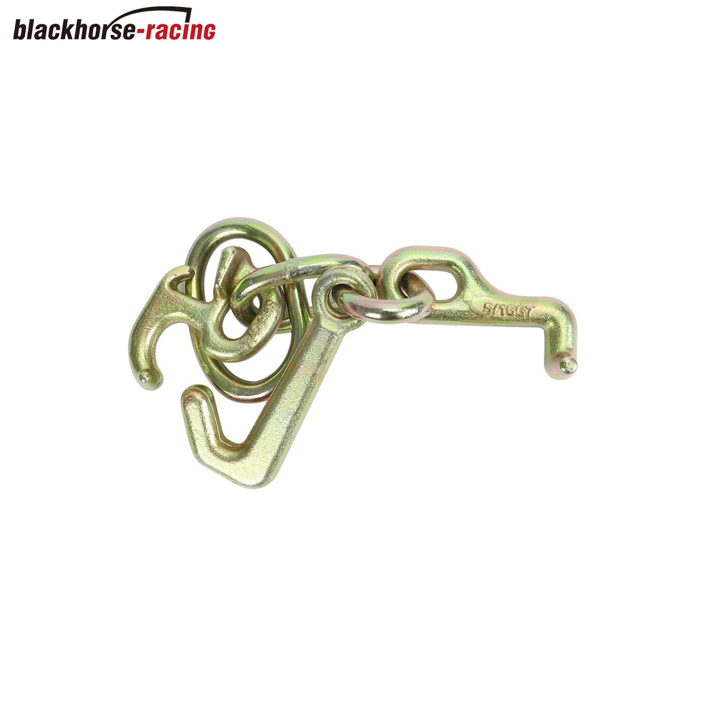 Cluster Hook Tow Truck Car Hauler Trailer Auto Body Frame Hook WLL 4,800lb,for Car Hauler, Wrecker, and Towing Trucks(2 Pack)