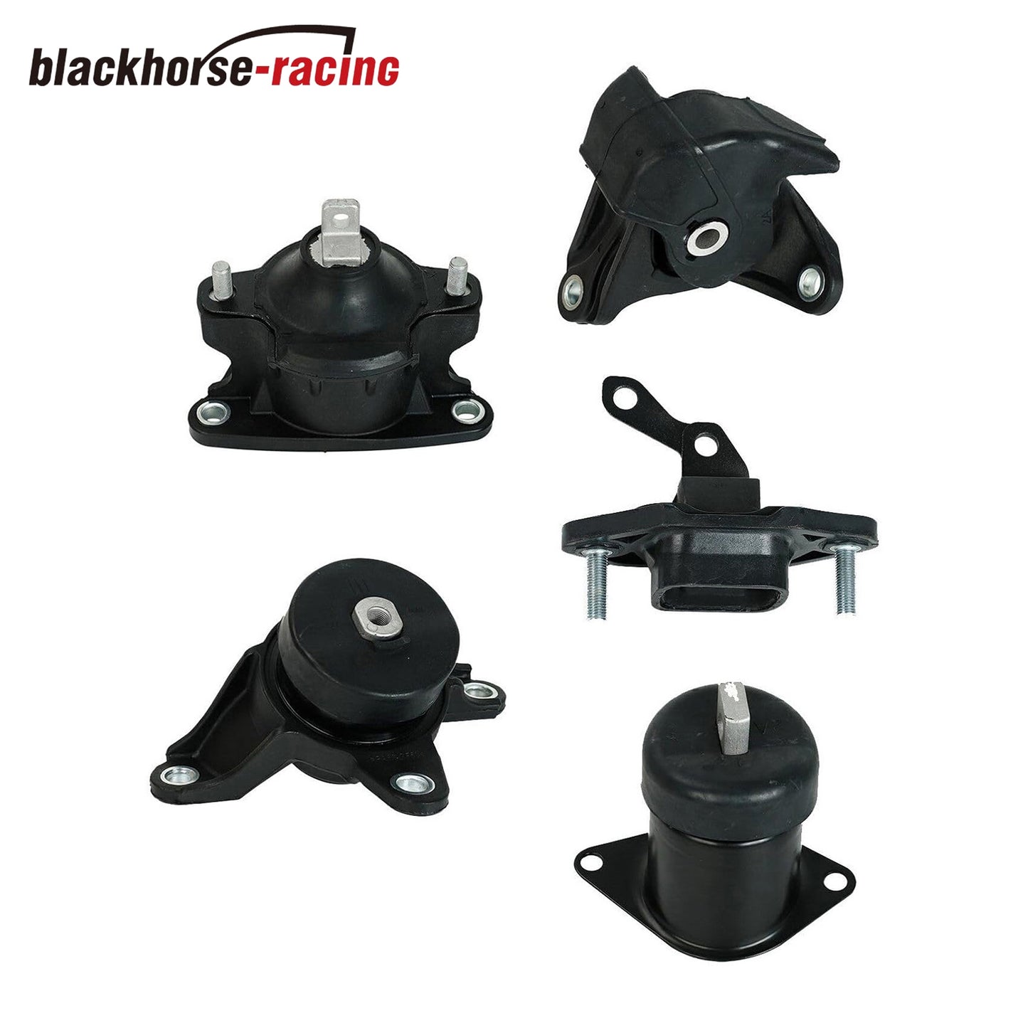 Engine Motor and Trans Mount 5PCS, Compatible with Honda Accord 2.4L 2008 2009 2010 2011 2012, Acura TSX 2.4L 2009 2010 2011, Replace for A4565, A4570, A4572, A4584, A4561