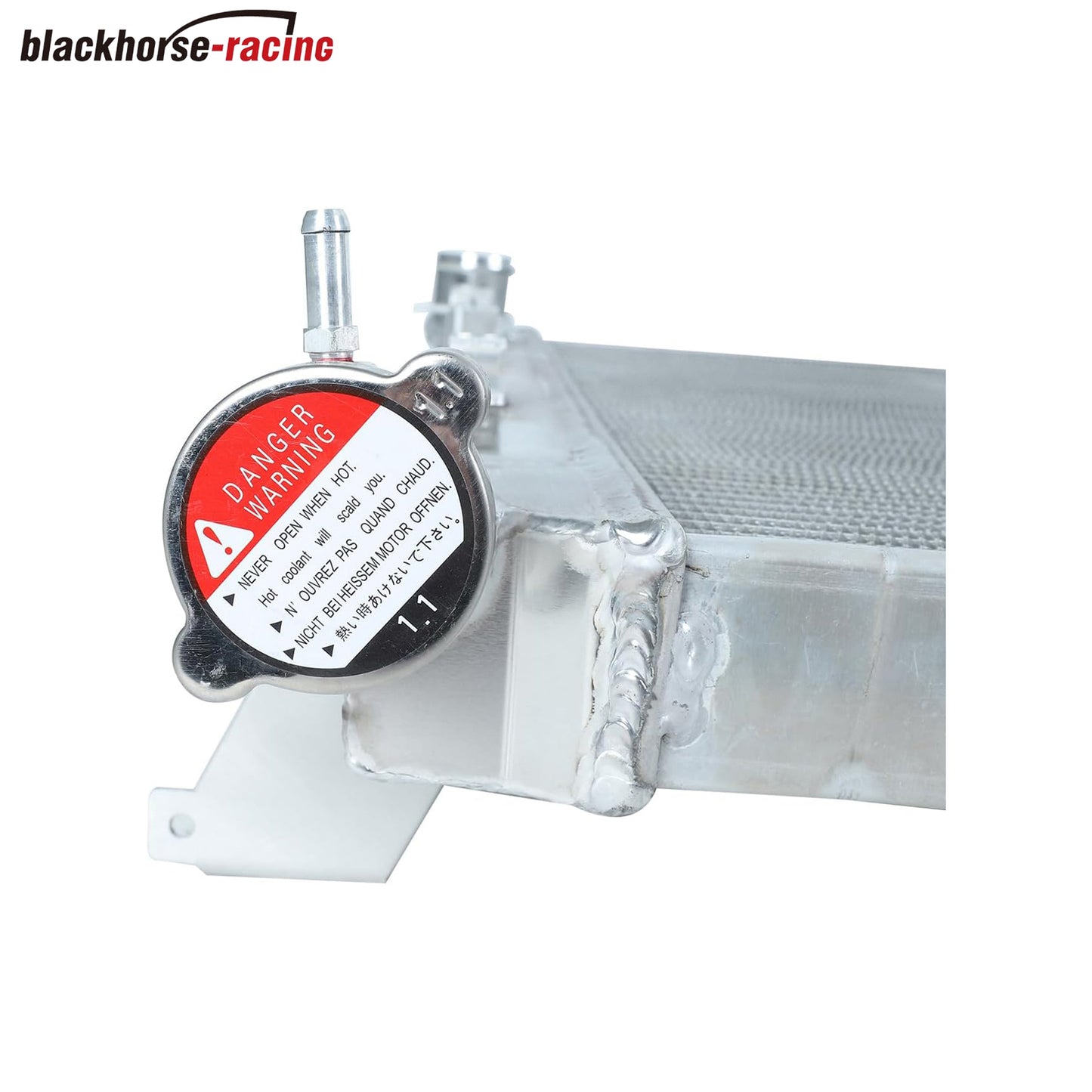 3 Row Full AA5052 Aluminum Radiator Compatible with 2009-2021 Dodge Ram 1500 2500 3500 4000 V6 V8 Pickup AT/MT