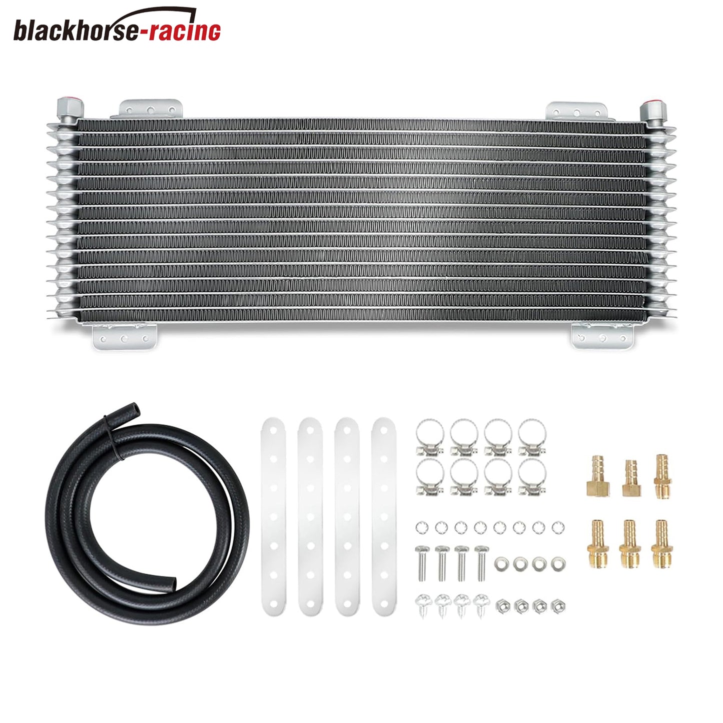 40k Transmission Oil Cooler Kit Compatible with Heavy Duty 40,000 GVW Max Low Pressure Drop Trans Cooler with Mounting Hardware, Towing Applications and Advanced Cooling Protection, Replace#LPD47391