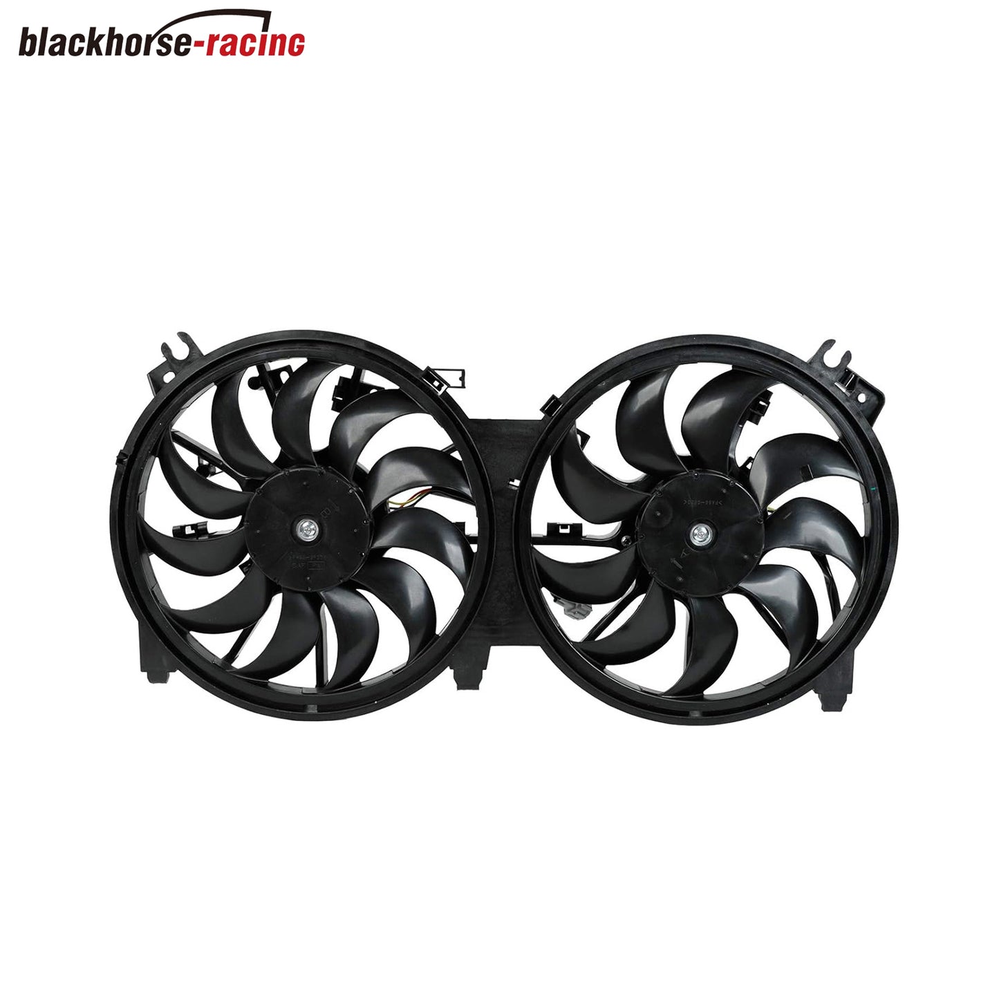 Dual AC Condenser Radiator Cooling Fan Assembly Compatible with 2007-2011 Nissan Altima Maxima #21481JA100 214819N00A 21484JA000 21481JA000 NI3115134 621660 620453