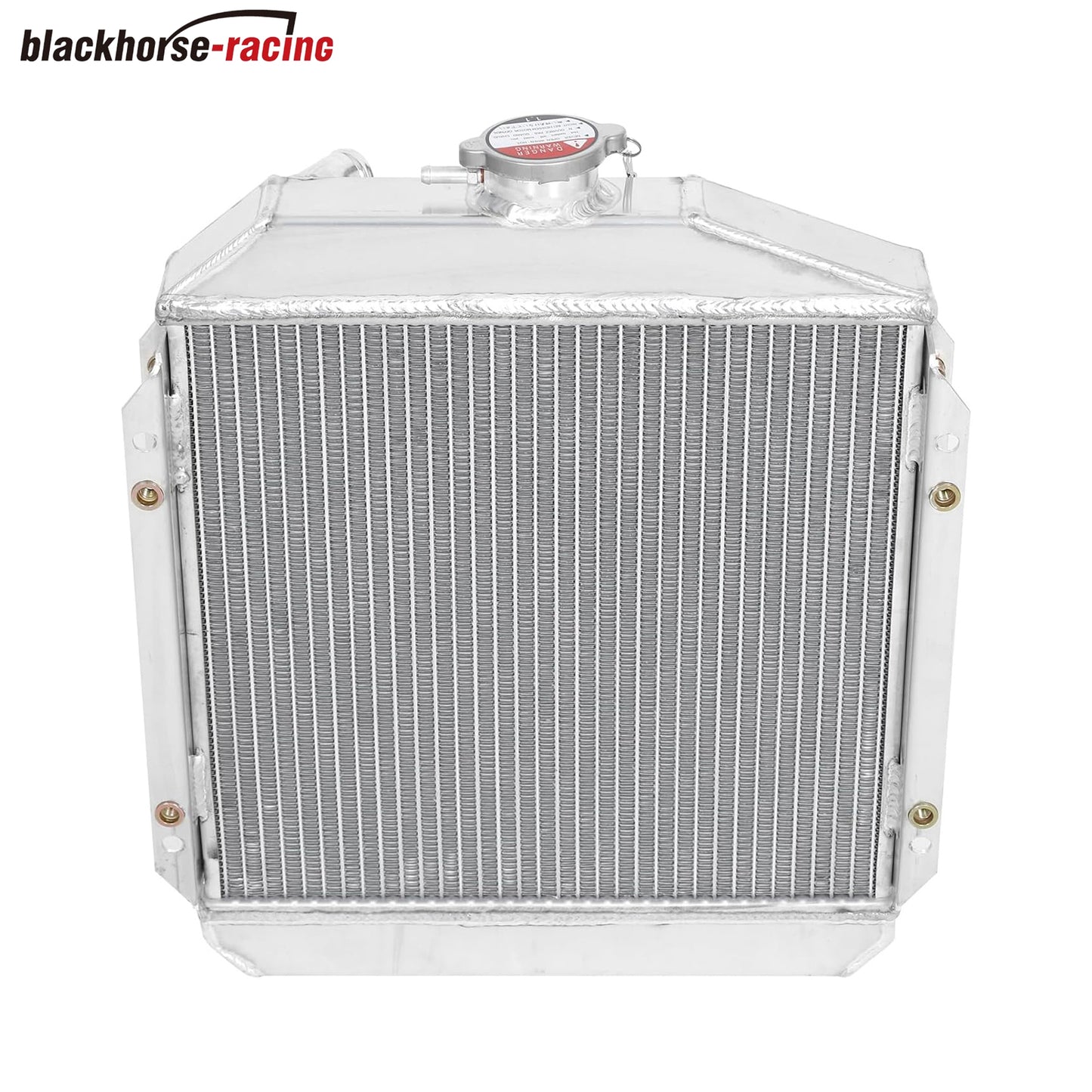 Aluminum Tractor Radiator Compatible with F-ord Y-ANMAR K-ubota L-incoln Welder (3 Row, Y-ANMAR 2001 2010 2020 2202)