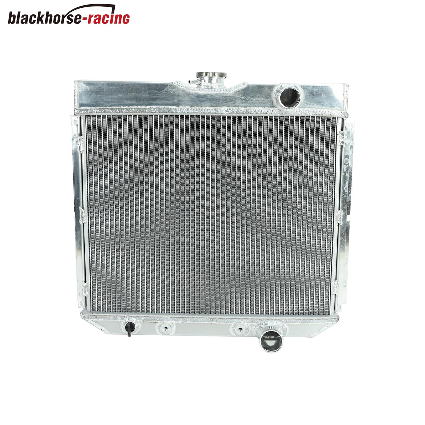 CC340 3 Row Full Aluminum 20''Wide Core Radiator Compatible with 1963-1970 Ford Fairlane Falcon Galaxie 1967-1968 Mercury Cougar AT/MT