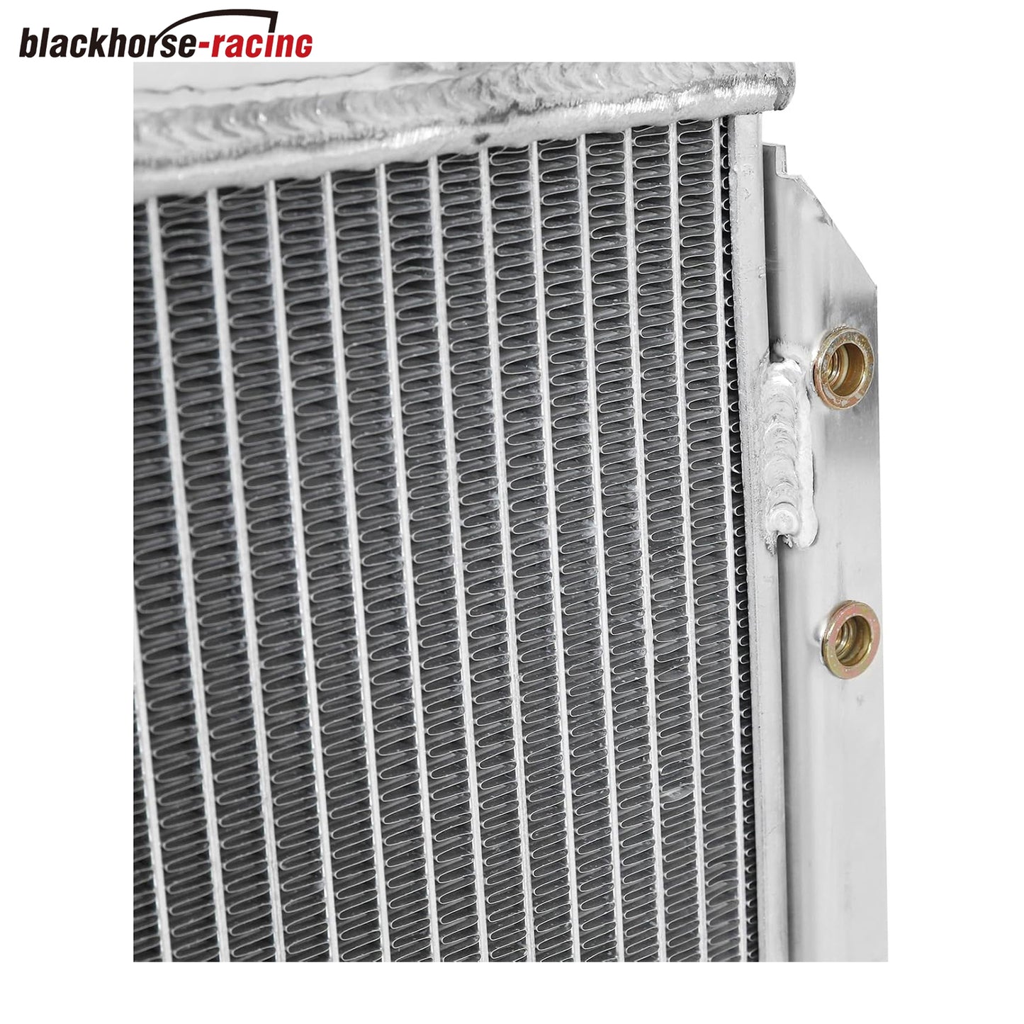 Aluminum Tractor Radiator Compatible with F-ord Y-ANMAR K-ubota L-incoln Welder (3 Row, Y-ANMAR 2001 2010 2020 2202)