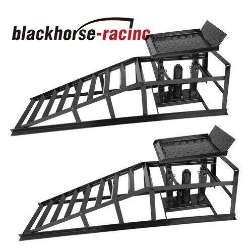 3 Ton Low Profile Car Ramps, Pair for Easy Access - Daily Deals 3 Ton Low Profile Car Ramps, Pair for Easy Access - Daily Deals