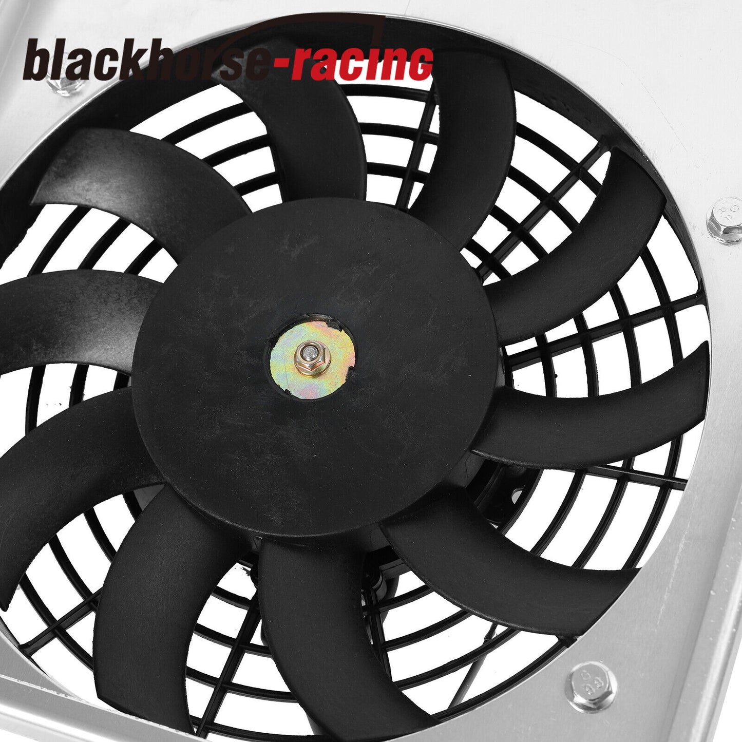 Aluminum Radiator Shroud+9"Fan For Radiator 1991-2001 Jeep Cherokee XJ Comanche