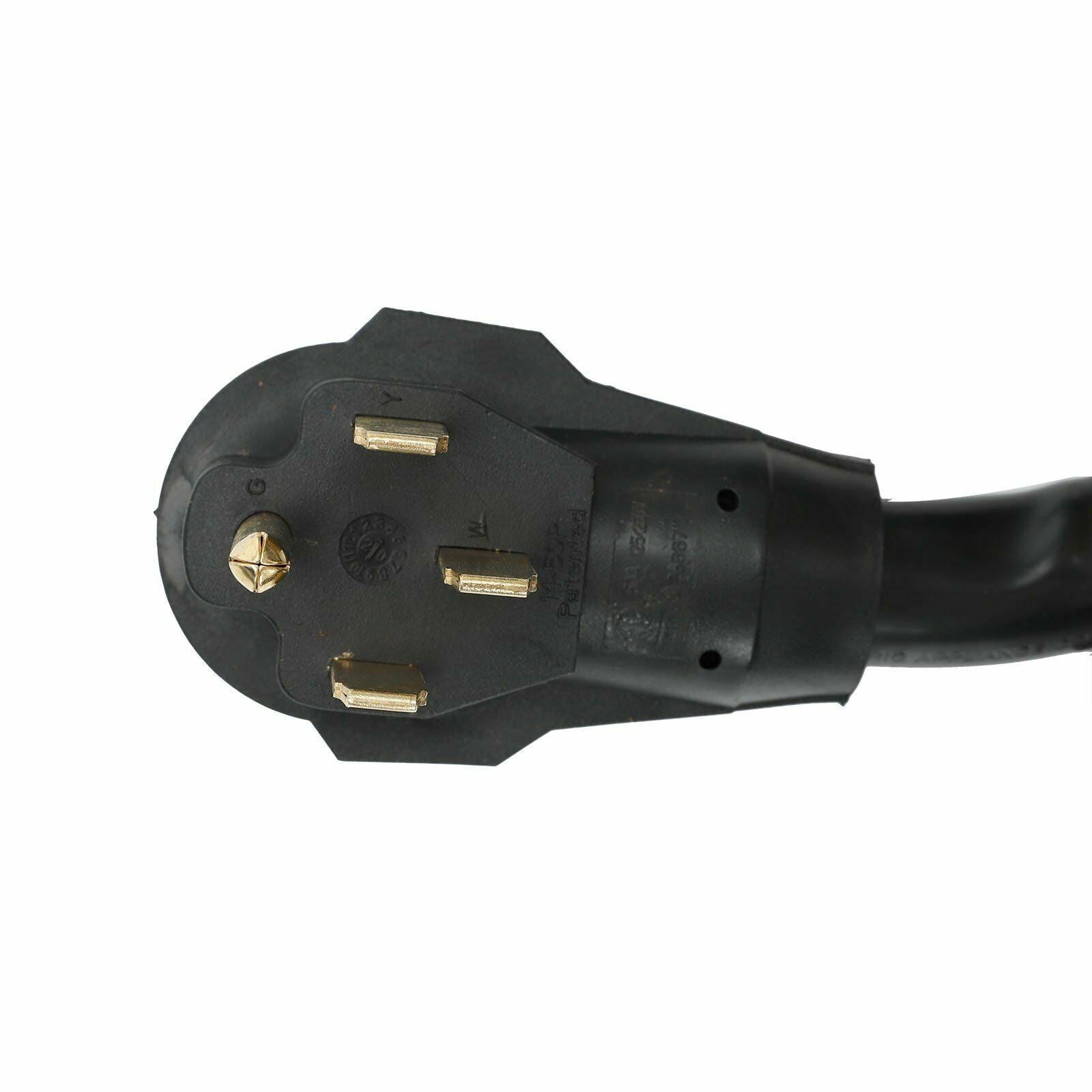 50ft RV Power Extension Cord Supply Cable 6 AWG Weatherproof 50 Amps 125/250V - www.blackhorse-racing.com