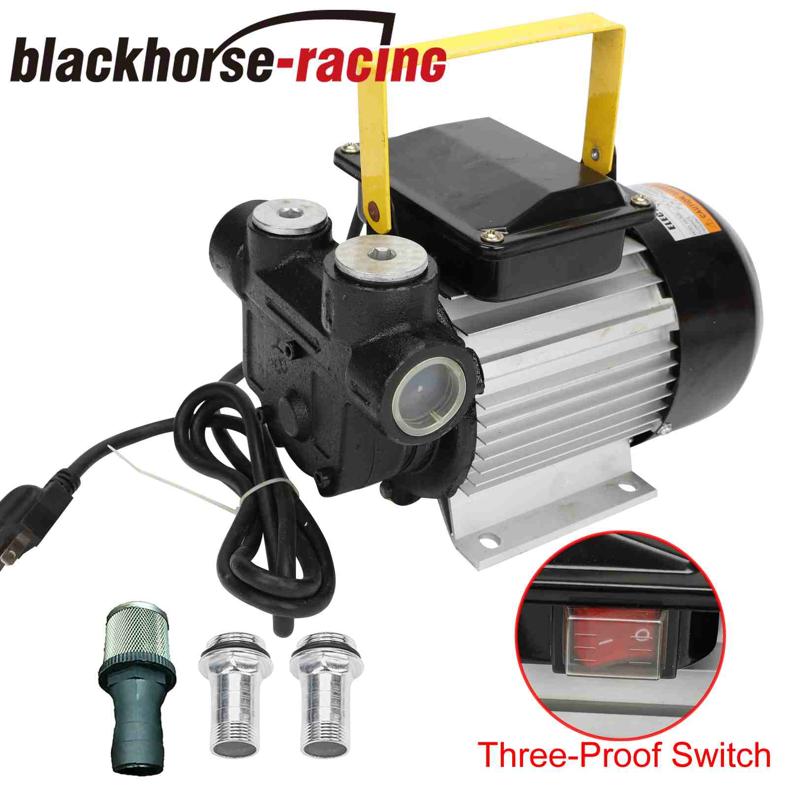 110V AC Self Prime 16GPM Oil Transfer Pump Fuel Diesel Kerosene