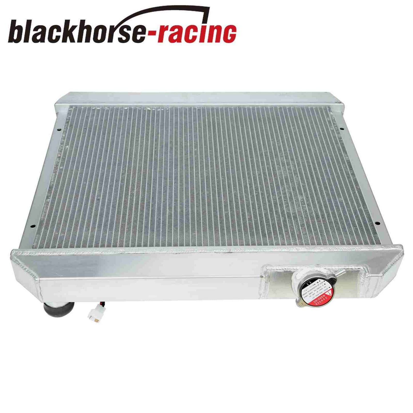 Aluminum Core 3 Row Radiator+Shroud Fan For 63-66 Chevy Truck C/K Series Pontiac
