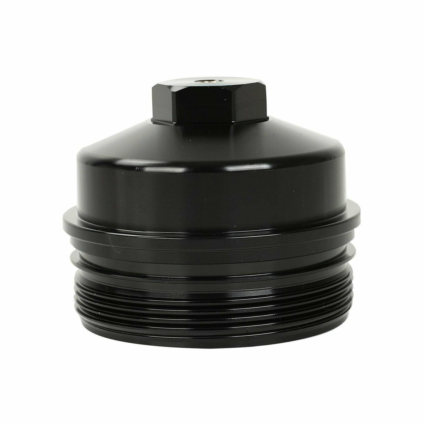 Billet Oil Filter Cap For 03-07 Ford F-Series Super Duty 6.0L Turbo V8 Engine BK - www.blackhorse-racing.com