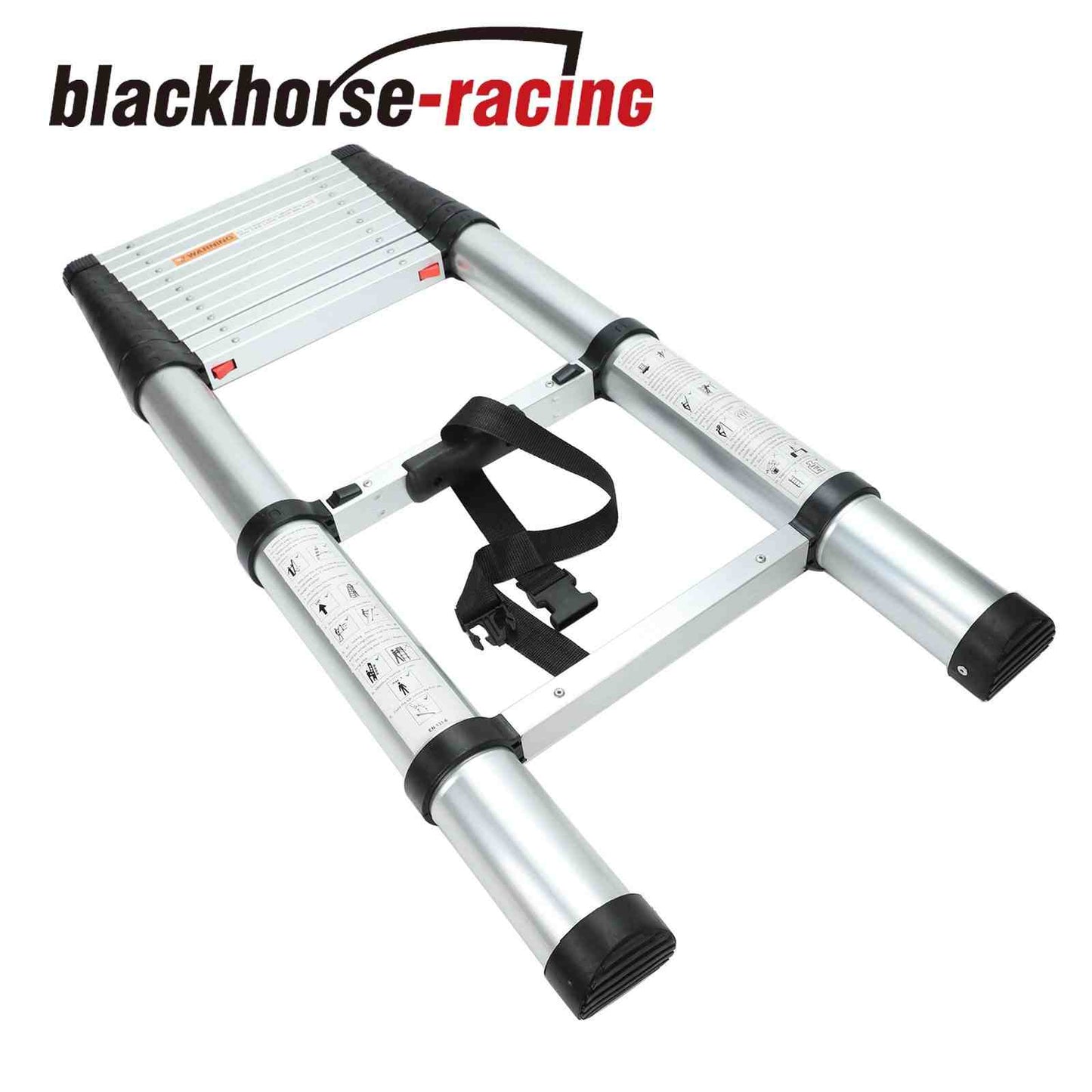 Aluminum 12.5FT/3.8M Multi Purpose Telescopic Extension Heavy Duty Step Ladder
