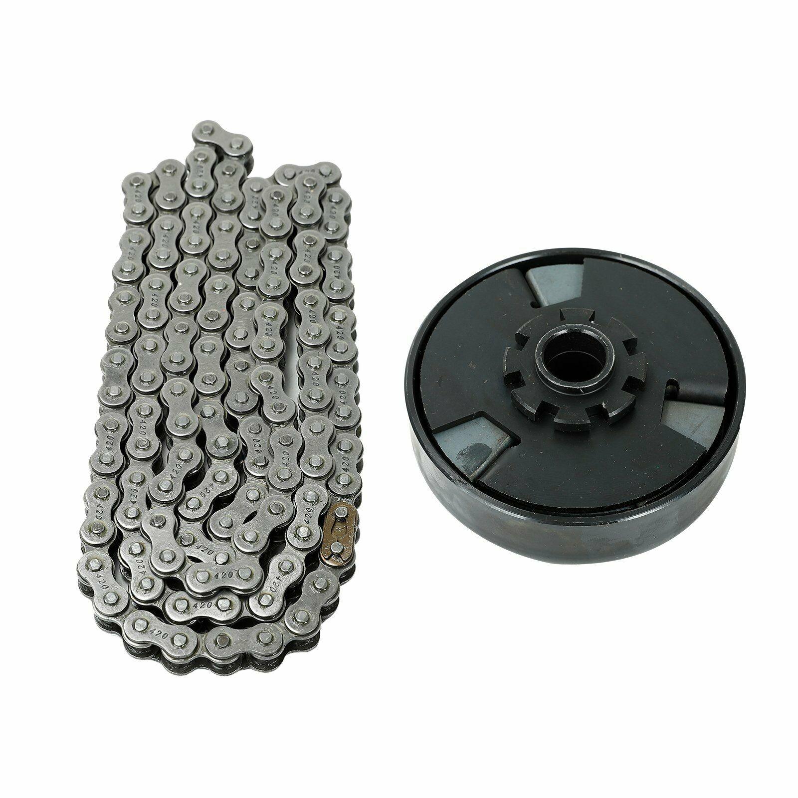 6.5HP Centrifugal Clutch – 19mm Bore – 10T #420 Chain – For 212cc Go Kart Mini Bike