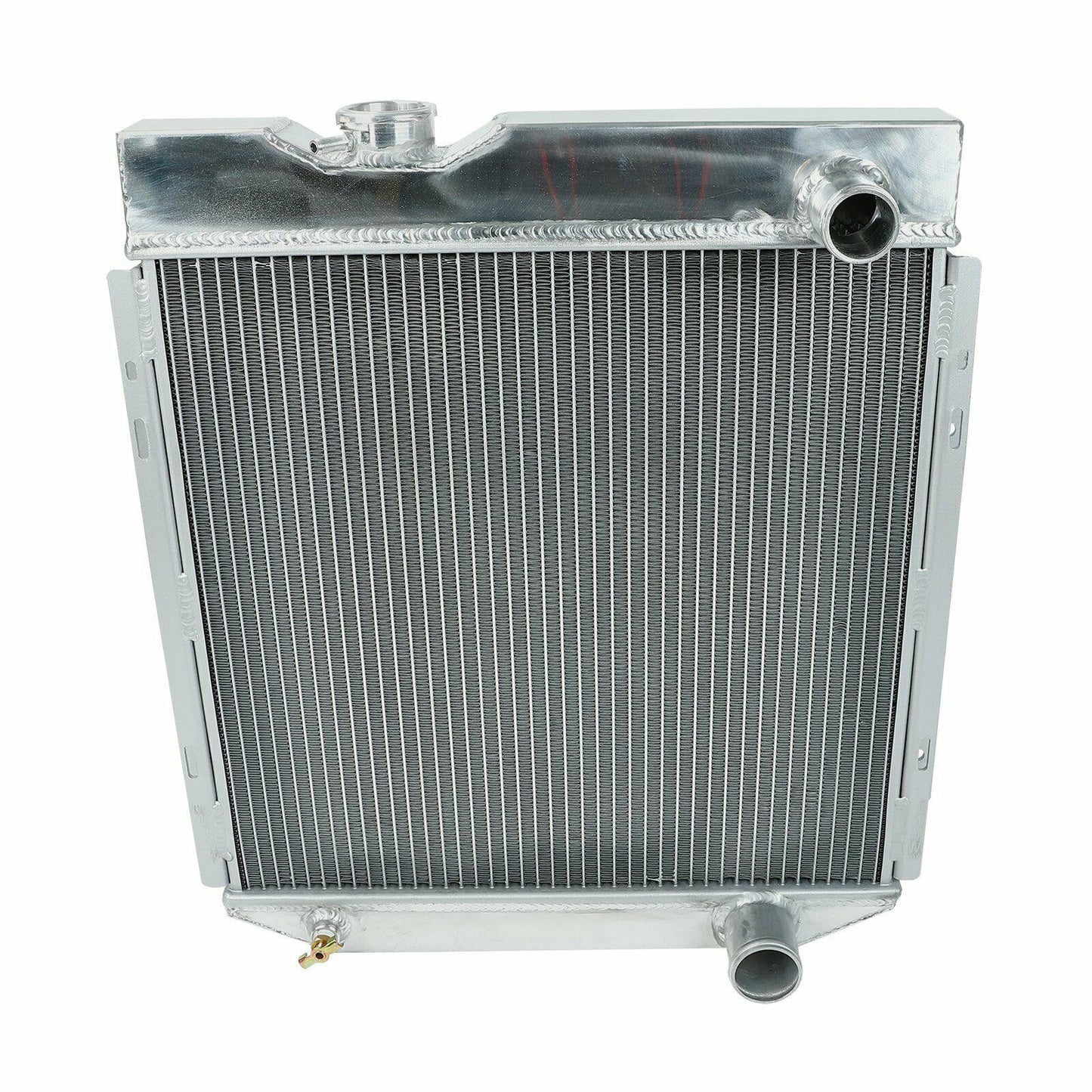 3 Row Aluminum Cooling Radiator Fit 1960-1966 Ford Mustang Falcon Comet V8 MT - www.blackhorse-racing.com
