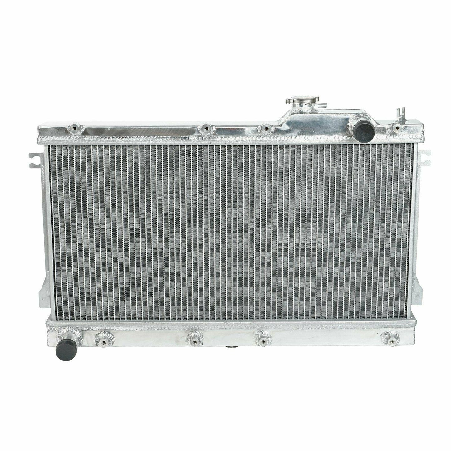 Full Aluminum 2-Row Core Racing Radiator Fit 90-97 Mazda Miata for Manual Trans - www.blackhorse-racing.com
