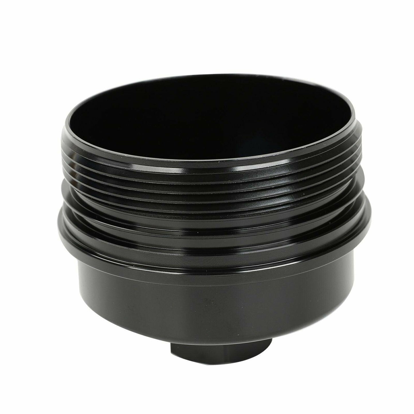 Billet Oil Filter Cap For 03-07 Ford F-Series Super Duty 6.0L Turbo V8 Engine BK - www.blackhorse-racing.com