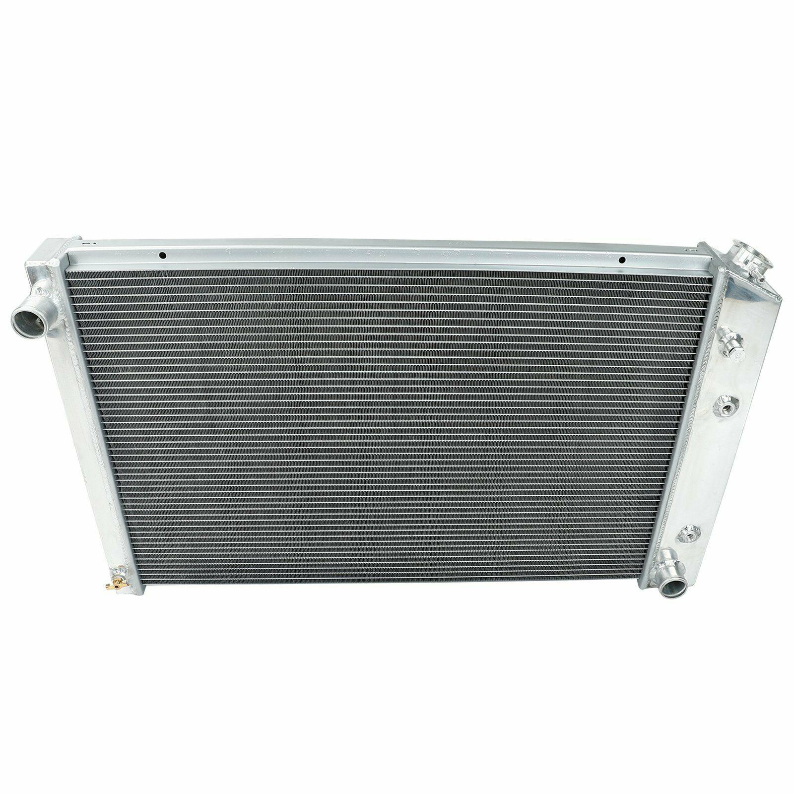 4-ROW Aluminum Radiator For 73-87 Chevy Truck 73-1991 Blazer 19 x 28-1/4"-Core - www.blackhorse-racing.com