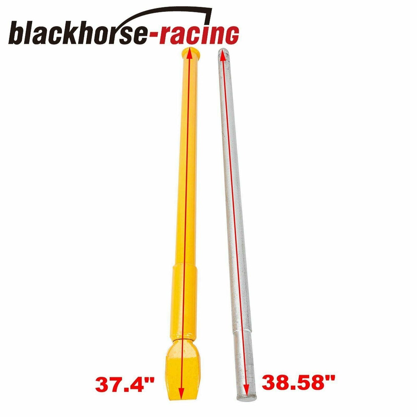 Yellow Steel Tire Bead Breaker Slide Hammer Heavy Duty Bar for Car Truck Trailer - www.blackhorse-racing.com