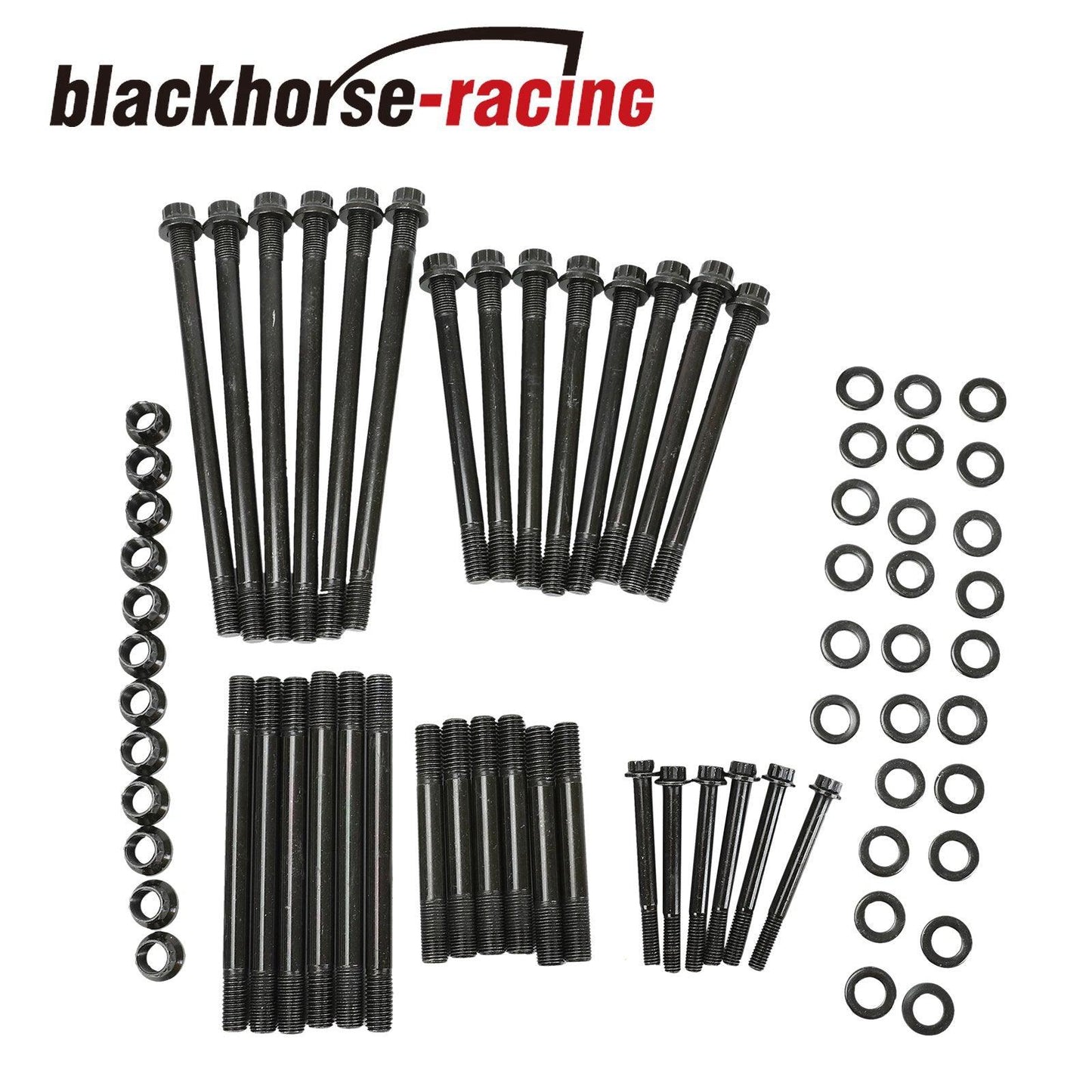 Fit 1989-1998 Dodge Cummins 5.9L Diesel 12V Engine Head Stud Kit 247-4203 - www.blackhorse-racing.com