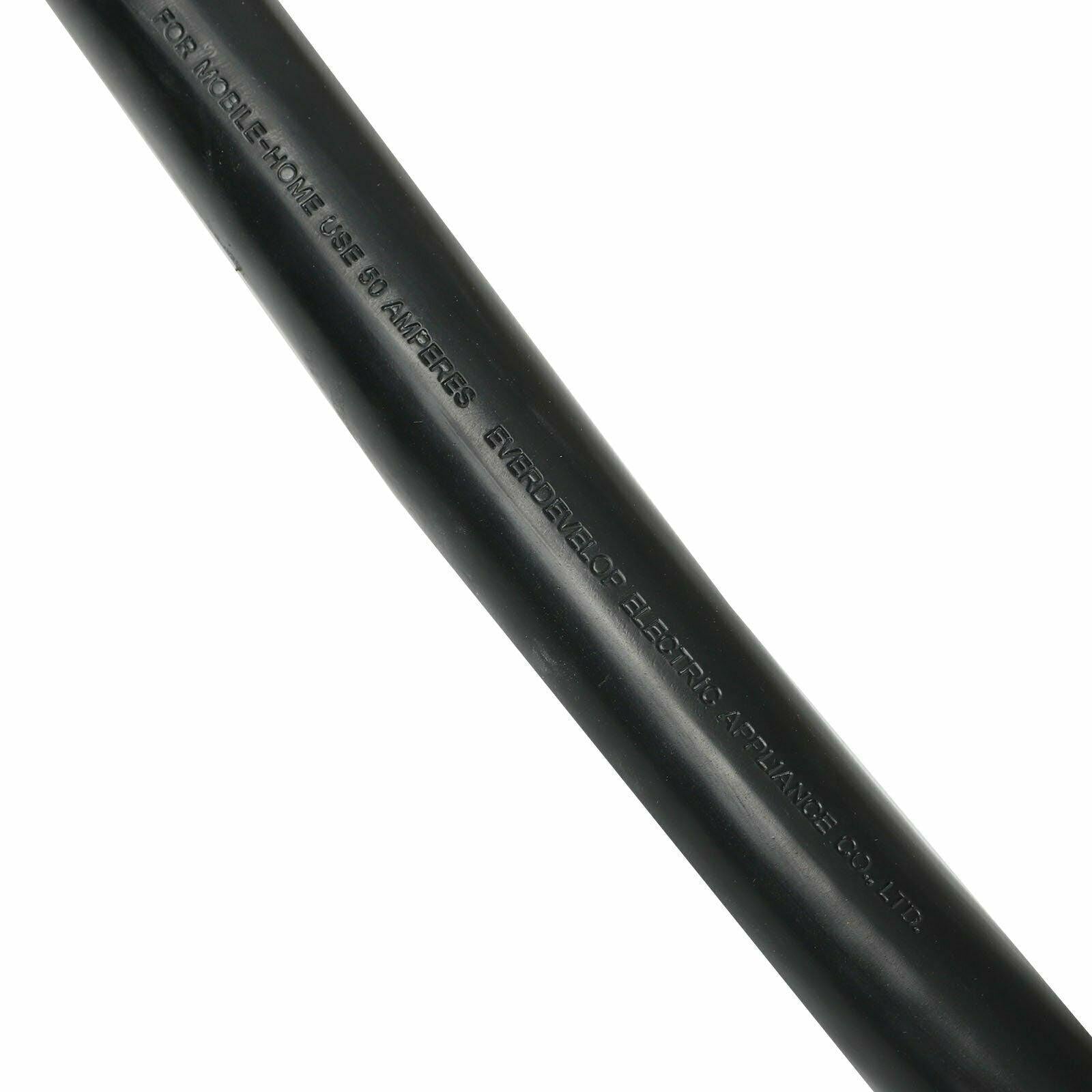 50ft RV Power Extension Cord Supply Cable 6 AWG Weatherproof 50 Amps 125/250V - www.blackhorse-racing.com