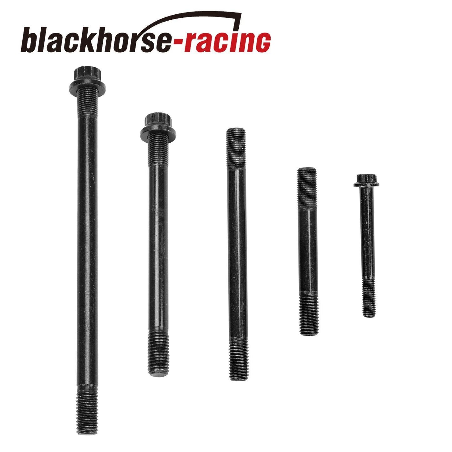 Fit 1989-1998 Dodge Cummins 5.9L Diesel 12V Engine Head Stud Kit 247-4203 - www.blackhorse-racing.com
