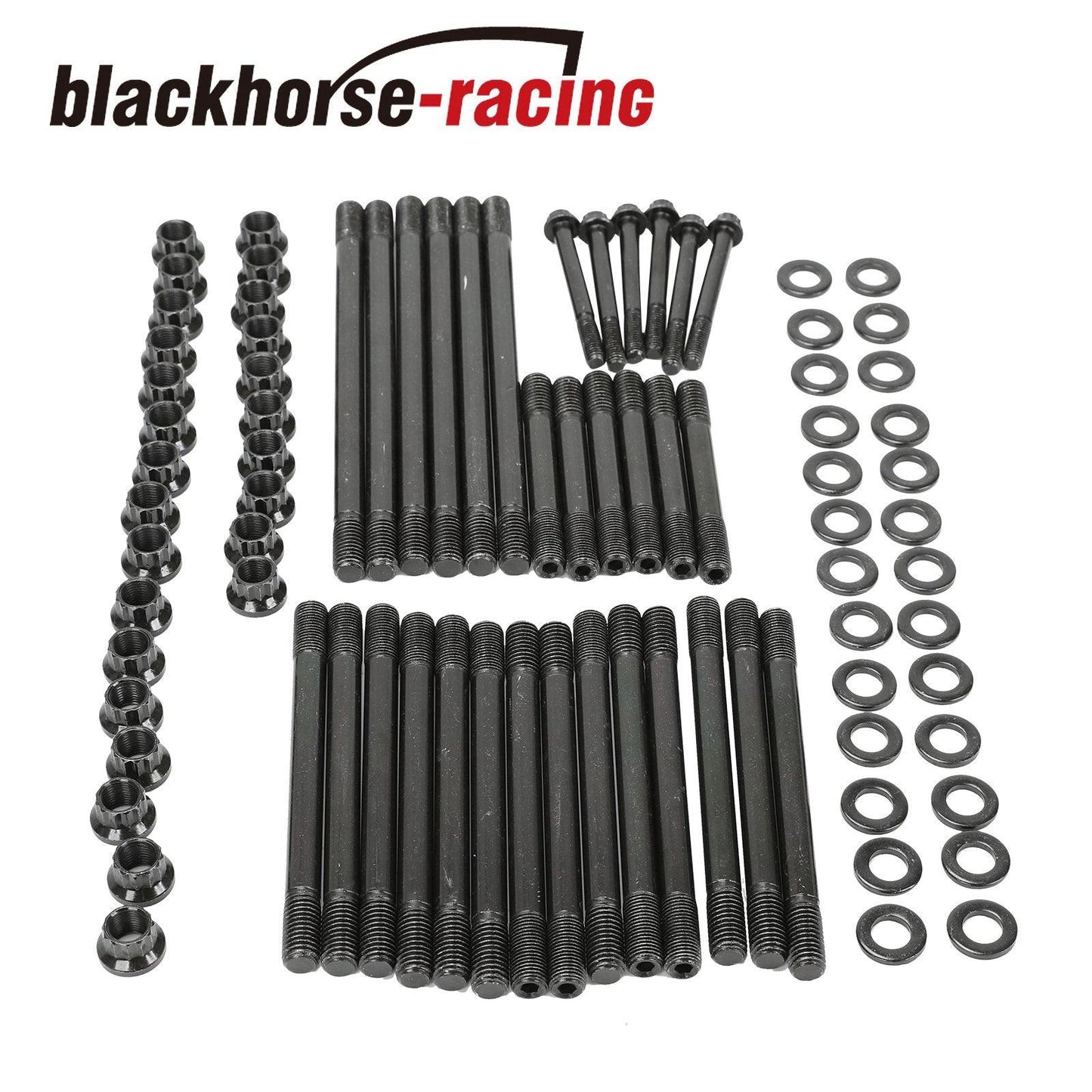 Fit 1989-1998 Dodge Cummins 5.9L Diesel 12V Engine Head Stud Kit 247-4203 - www.blackhorse-racing.com