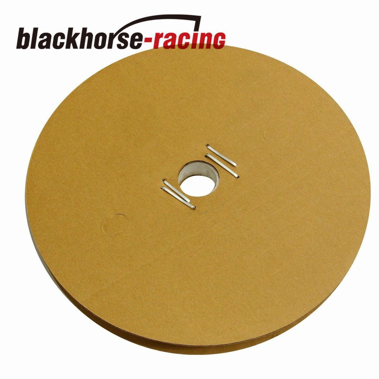 Black 1/2'' 100Feet 1/2'' 13mm Polyolefin 2:1 Heat Shrink Tubing Tube Cable - www.blackhorse-racing.com