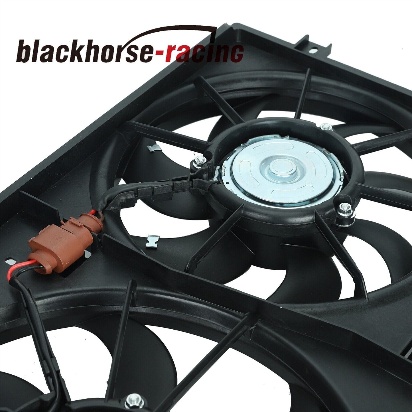 620-805 Radiator Cooling Fan Assembly For 05-17 Audi VW Beetle Passat Golf Jetta