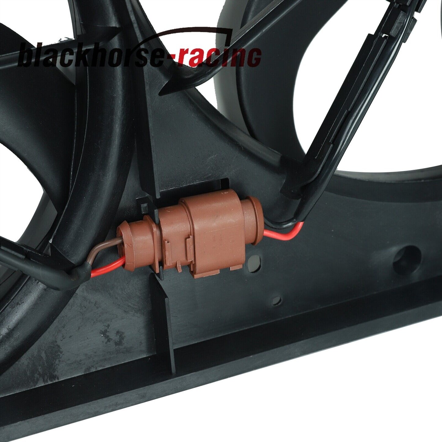 620-805 Radiator Cooling Fan Assembly For 05-17 Audi VW Beetle Passat Golf Jetta