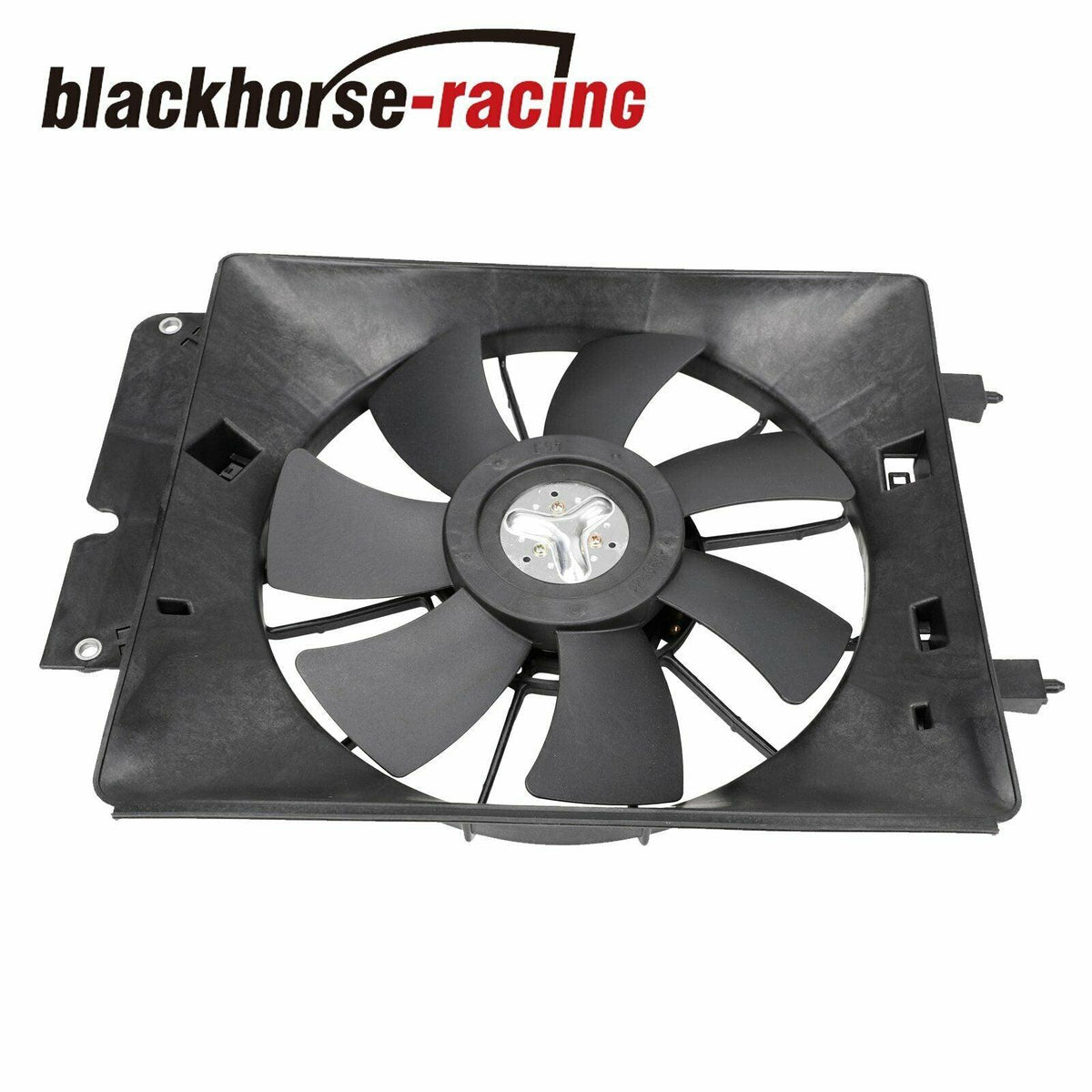 Radiator & AC Condenser Cooling Fan Assembly Pair Fit 20022006 Honda