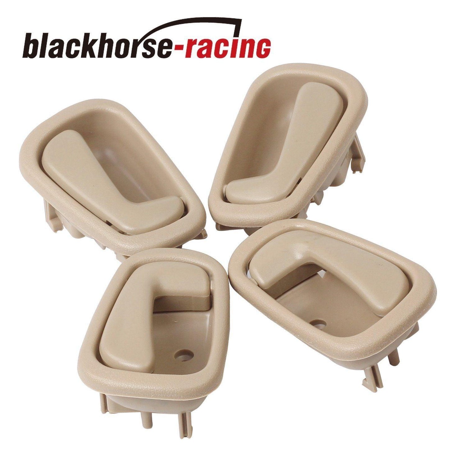 Beige Inside Door Handles 2 Left 2 Right For 1998-2002 Toyota Corolla Prizm - www.blackhorse-racing.com