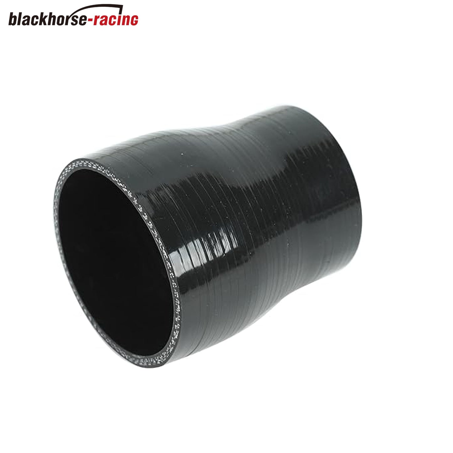 
                  
                    3 to 4 inches Black Silicone Reducer Coupler 3 Layers of Polyester Reinforcement Suitable High Level Turbo Pipe(ID: 76mm-102mm) - www.blackhorse-racing.com
                  
                