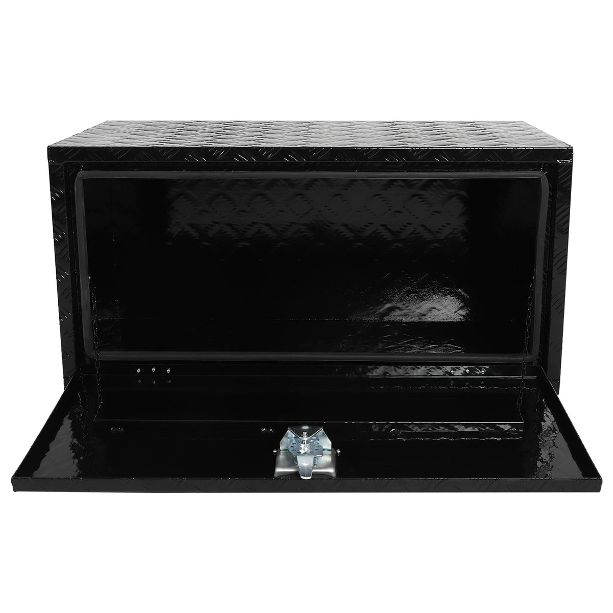 
                  
                    Aluminum Truck Bed Tool Box with Lock, 36" x18" x18", Black
                  
                