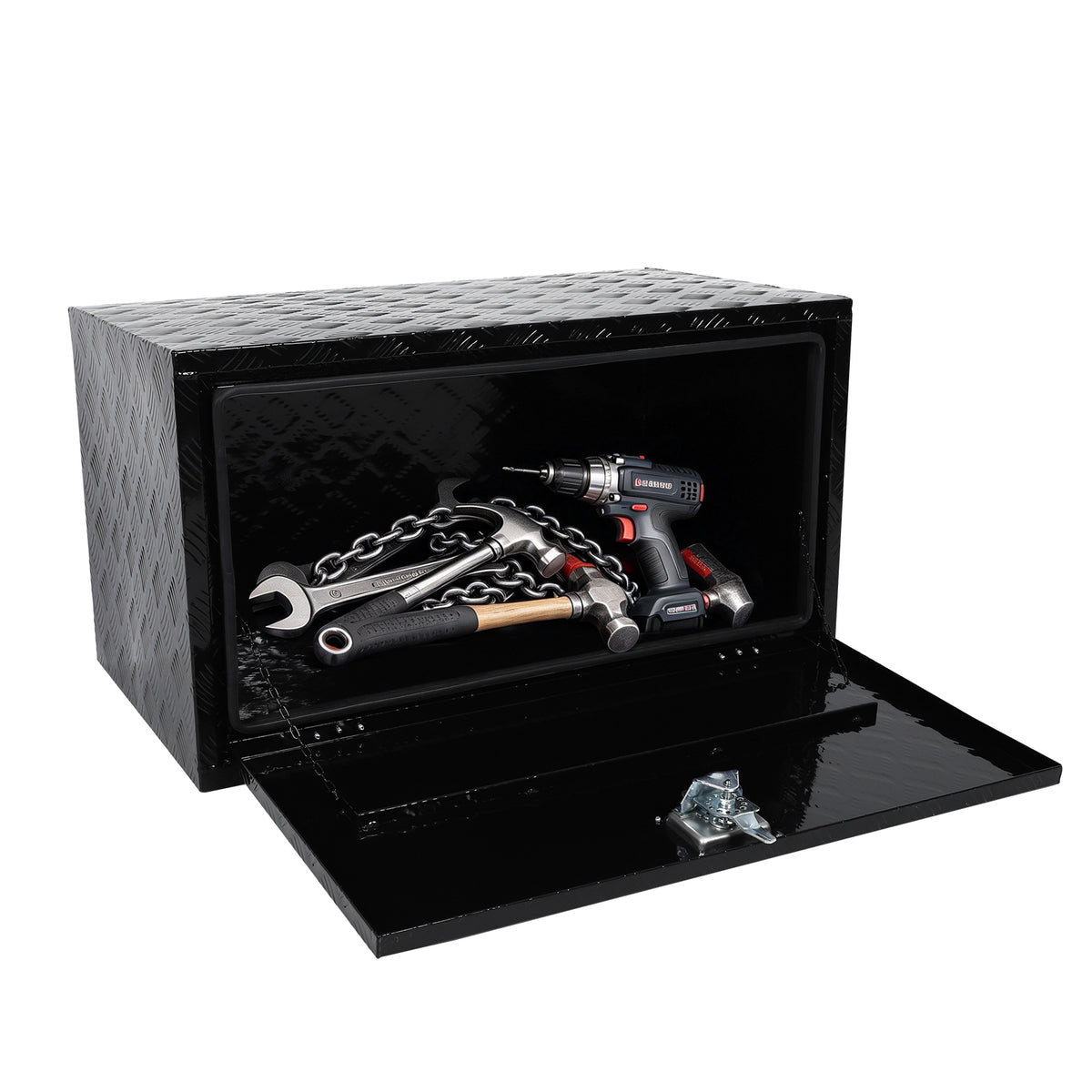 
                  
                    36 Inch Underbody Truck Tool Box Aluminum Storage Tool Box,36" x 20" x 20" Toolbox Organizer w/Lock and Keys For Pickup,Truck Bed, RV, Trailer,Heavy Duty Waterproof Black box
                  
                