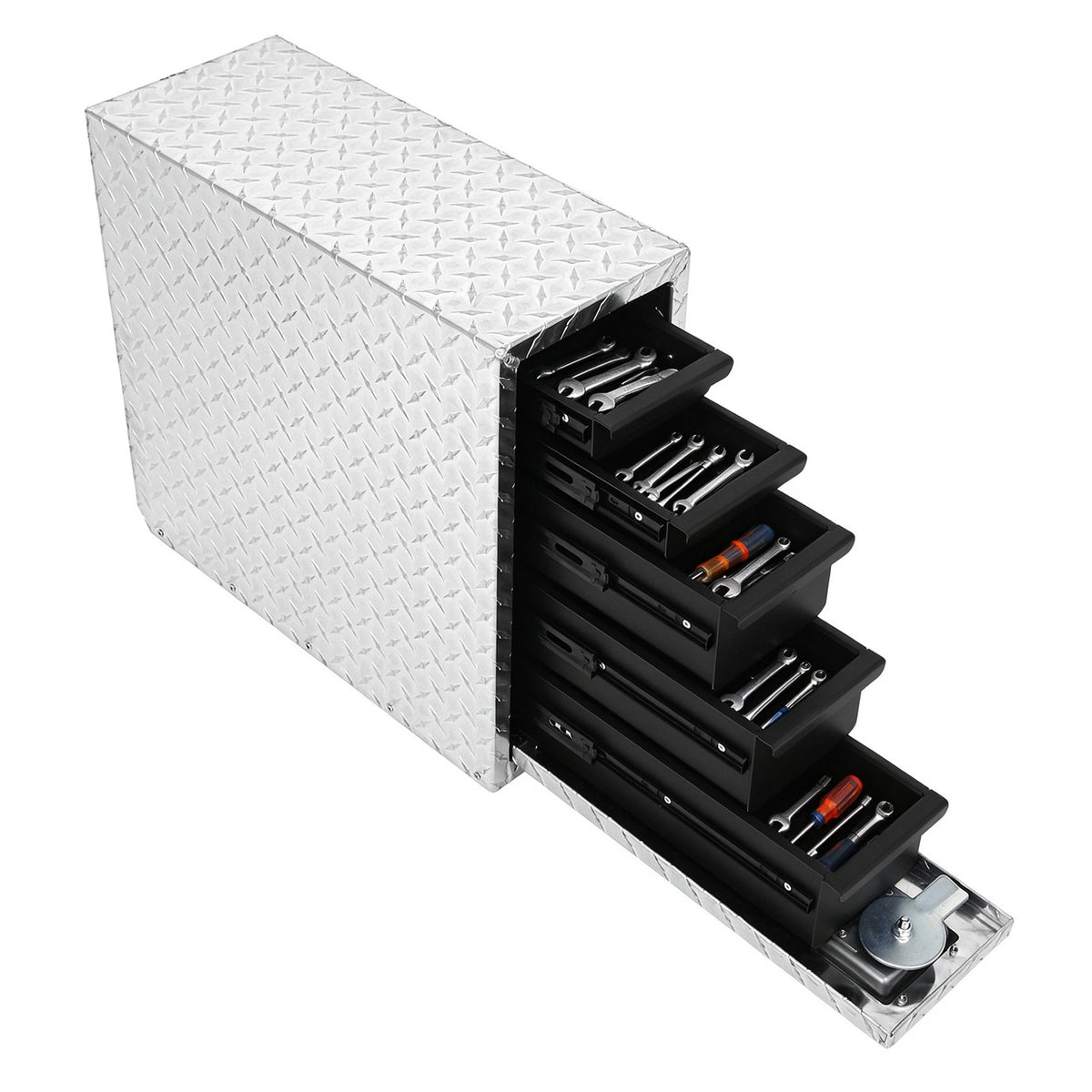 
                  
                    5 Drawer Aluminum Truck Bed Tool Box with Lock
                  
                
