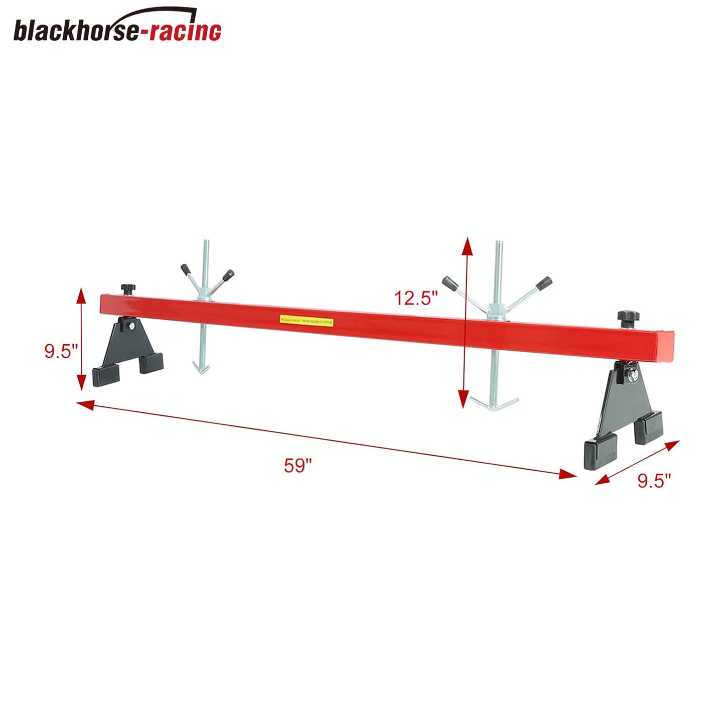 
                  
                    Engine Support Bar, 1100lbs Capacity Engine Transverse Bar Hoist for Motor Transmission, 2 Points Lift Holder and Dual Hooks
                  
                