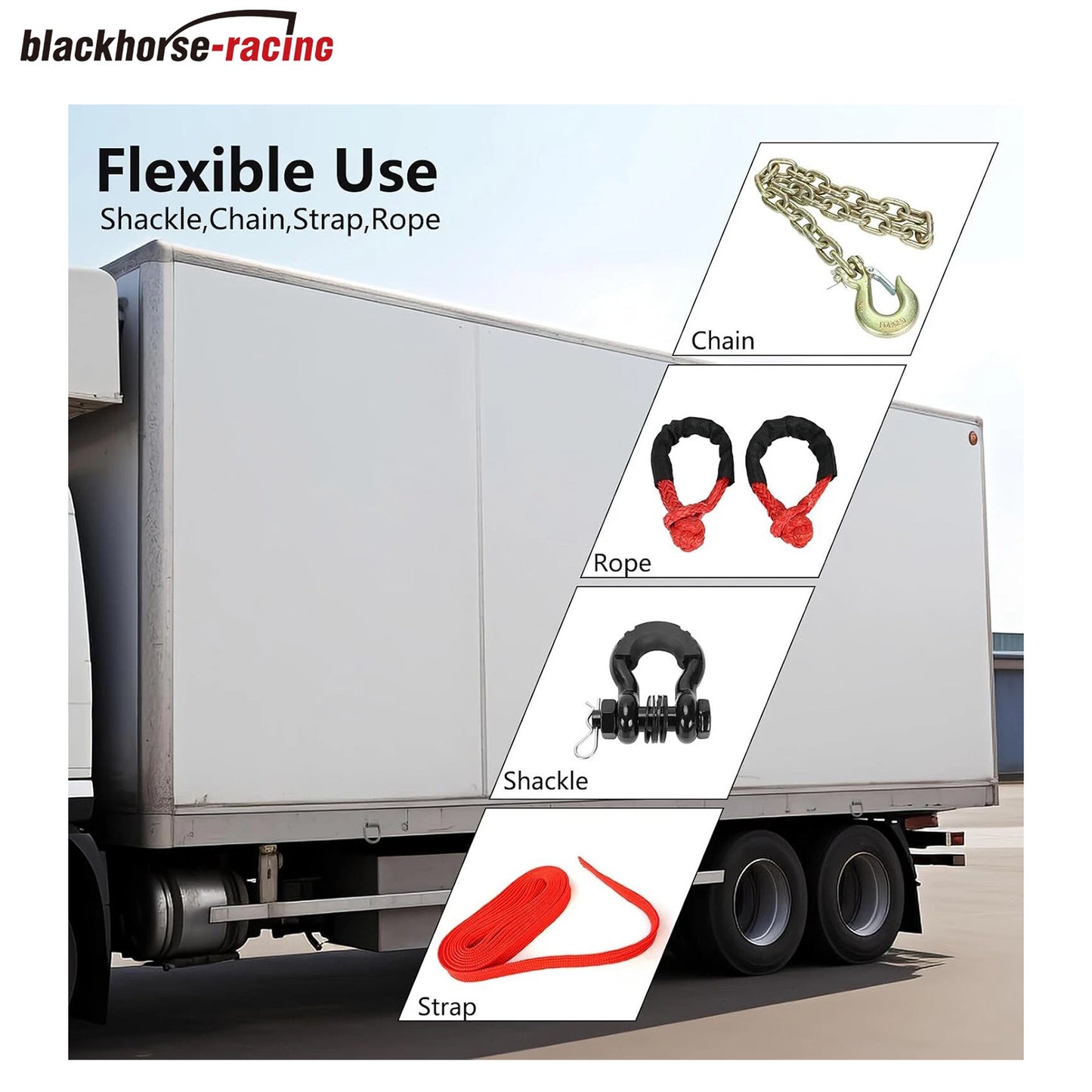 
                  
                    (8) 1/2" D Ring Weld-On Flatbed Truck Trailer Ratchet Strap Cargo Tie Down Ring - www.blackhorse-racing.com
                  
                