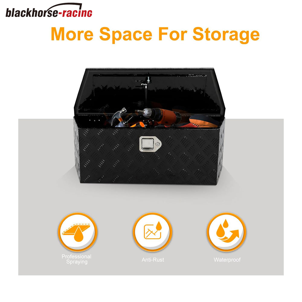 
                  
                    35 Inch Trailer Tool Box,Aluminum Storage Tongue ToolBox,35"x12"x12" Truck Chest box Organizer w/Lock and Keys For Pickup,Truck Bed, RV, Trailer,Heavy Duty Waterproof Black box
                  
                