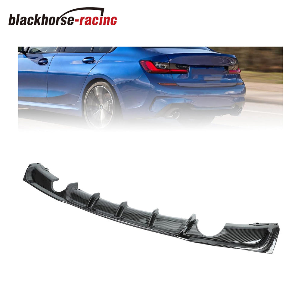 
                  
                    Rear Diffuser Compatible with 2012-2018 BMW BMW 3 Series 320i 325i 328i 330i 335i, M-Tech M Sport Rear Bumper Lip Diffuser Single Muffler Dual Out
                  
                