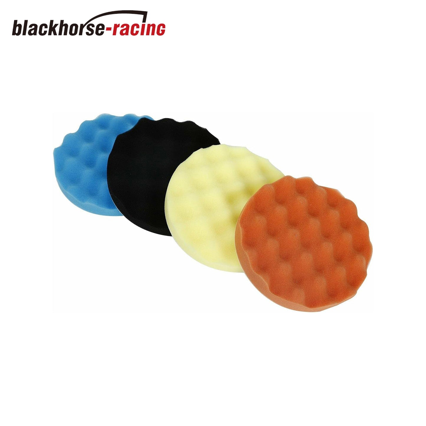 
                  
                    4 Pieces 7inch Car Polisher Soft Wave Foam Black & Orange & Blue& Yellow Waffle Pad Buffing Sponge Pads
                  
                