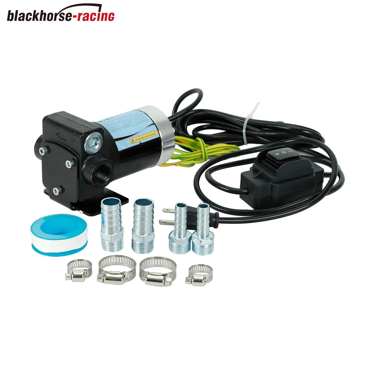 
                  
                    Self Priming 110V DC 3.7GPM Gasoline Diesel Oil Transfer Pump Fuel Diesel Kerosene Pump, Reversible Pumping, Overheat Protection
                  
                