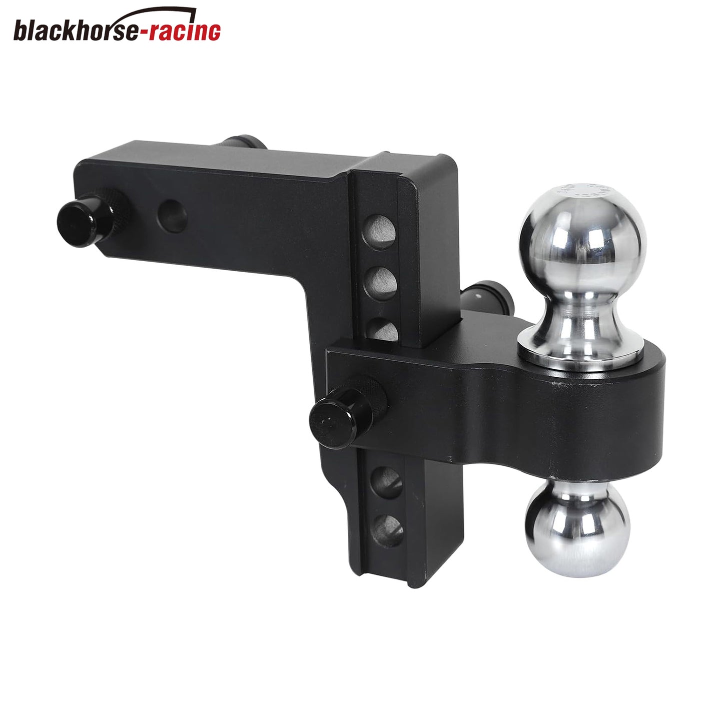 
                  
                    Adjustable Trailer Hitch Mount and 2" - 2-5/16" Ball, Fit 2 Inch Receiver, 6 Inch Drop and Rise for Heavy Duty Truck, 12500 LBS
                  
                