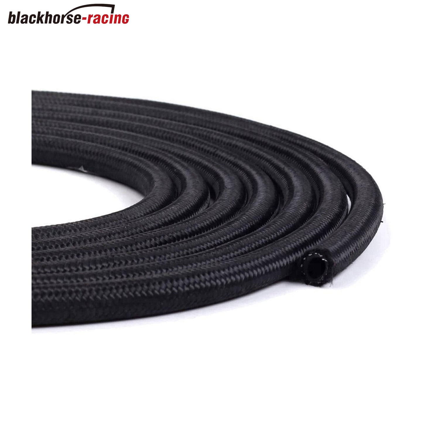 
                  
                    16 Feet AN8 Stainless Steel Braided Fuel Hose Oil Gas Air Water Line Inner CPE Black
                  
                